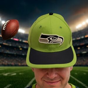 New Era Seattle Seahawks Green Hat
